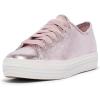 Mauve Metallic Leather