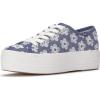 image:imageKeds Womens Triple UpLight Blue Floral Canvas