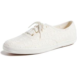 image:imageKeds Womens Champion Seasonal LaceUp Fashion SneakerCrochet Cream