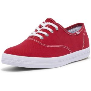image:imageKeds Womens Champion Seasonal LaceUp Fashion SneakerRed Canvas