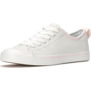 image:imageKeds Womens Cruise Slip on Fashion SneakerWhitePink Leather