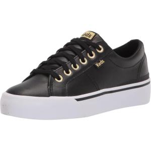 image:imageKeds Womens Jump Kick Lace UpBlackGold Leather
