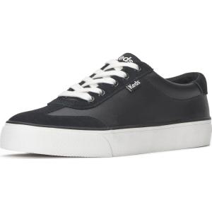 image:imageKeds Womens Jump Kick TToe Lace UpBlack LeatherSuede