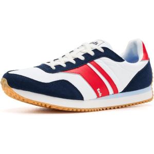 image:imageKeds Womens Rena Lace Up SneakerWhiteNavyKeds Neon Red NylonSuede