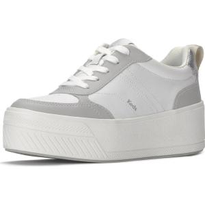 image:imageKeds Womens Skyler II LaceupWhiteGrey Leather