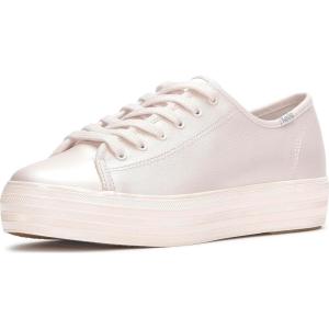 image:imageKeds Womens Triple Kick SneakerPink Pearlized Leather