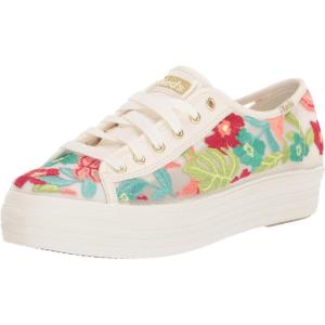 image:imageKeds Womens Triple Kick SneakerWhiteCoral
