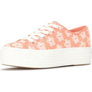image:imageKeds Womens Triple UpNeon Coral Floral Canvas