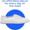 image:imageKeds Womens Chillax Slip On SneakerNavyOatmeal