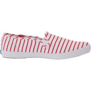 image:imageKeds Womens Champion Slip on LeatherRed Breton Stripe
