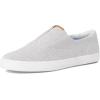 image:imageKeds Womens Champion Round Toe Slip On Fashion SneakerGrey Crosshatch Textile