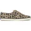 image:imageKeds Womens Champion Round Toe Slip On Fashion SneakerLeopard Twill
