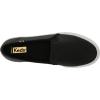 image:imageKeds Womens Double Decker Canvas Houndstooth Slip On Sneakers Shoes Casual  BlackBlack Emboss Leather