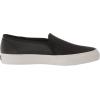 image:imageKeds Womens Double Decker Canvas Houndstooth Slip On Sneakers Shoes Casual  BlackBlack Emboss Leather