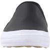 image:imageKeds Womens Double Decker Canvas Houndstooth Slip On Sneakers Shoes Casual  BlackBlack Leather