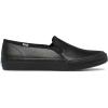 image:imageKeds Womens Double Decker Canvas Houndstooth Slip On Sneakers Shoes Casual  BlackBlackBlack Leather