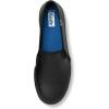image:imageKeds Womens Double Decker Canvas Houndstooth Slip On Sneakers Shoes Casual  BlackBlackBlack Leather
