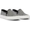 image:imageKeds Womens Double Decker Canvas Houndstooth Slip On Sneakers Shoes Casual  BlackBlackWhite Houndstooth Canvas