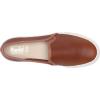 image:imageKeds Womens Double Decker Canvas Houndstooth Slip On Sneakers Shoes Casual  BlackCognac Leather