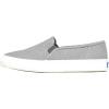 image:imageKeds Womens Double Decker Canvas Houndstooth Slip On Sneakers Shoes Casual  BlackDark Grey