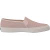 image:imageKeds Womens Double Decker Canvas Houndstooth Slip On Sneakers Shoes Casual  BlackLight Pink Suede
