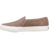 image:imageKeds Womens Double Decker Canvas Houndstooth Slip On Sneakers Shoes Casual  BlackTan Houndstooth Suede