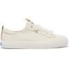 image:imageKeds Womens Kickback CanvasWhiteCognac Heavy Twill