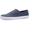 Navy/Red Canvas