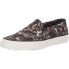 Black/Multi Floral Canvas