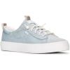 Light Blue/Silver Canvas