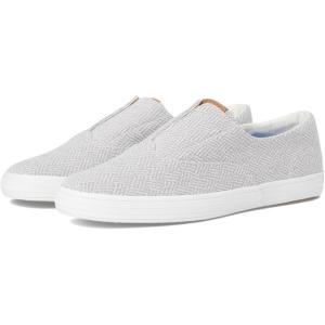 image:imageKeds Womens Champion Round Toe Slip On Fashion SneakerGrey Crosshatch Textile