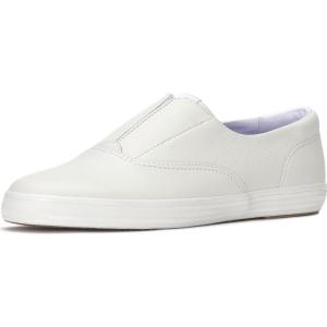 image:imageKeds Womens Champion Round Toe Slip On Fashion SneakerWhite Leather