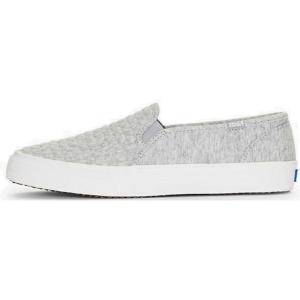 image:imageKeds Womens Double Decker Canvas Houndstooth Slip On Sneakers Shoes Casual  BlackGrey Jersey