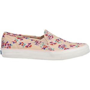 image:imageKeds Womens Double Decker Canvas Houndstooth Slip On Sneakers Shoes Casual  BlackTan