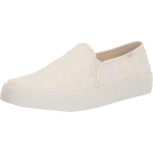 image:imageKeds Womens Double Decker Canvas Houndstooth Slip On Sneakers Shoes Casual  BlackWhite