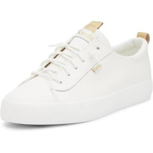 image:imageKeds Womens Kickback CanvasWhite Leather Metallic Pop