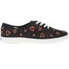 Black/Red Heart Denim