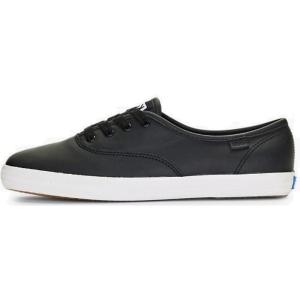 image:imageWomens Keds Champion Originals LeatherBlack Premium Leather