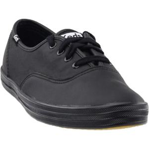 image:imageWomens Keds Champion Originals LeatherBlackBlack Leather