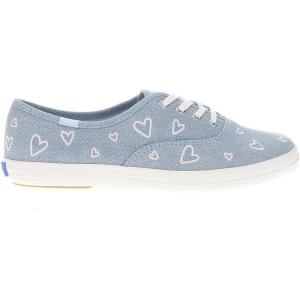 image:imageWomens Keds Champion Originals LeatherBluePink Heart Denim