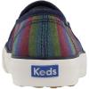 image:imageKeds Womens Double Decker Canvas Houndstooth Slip On Sneakers Shoes Casual  BlackNavy Multi