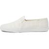 image:imageKeds Womens Double Decker Canvas Houndstooth Slip On Sneakers Shoes Casual  BlackWhite Eyelet