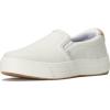 image:imageKeds Womens Park Slip onSnow WhiteChampagne Leather