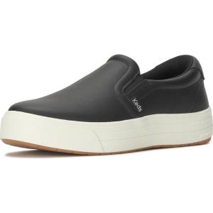 image:imageKeds Womens Park Slip onBlack Leather