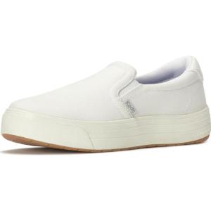 image:imageKeds Womens Park Slip onWhite Canvas