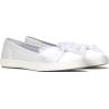 image:imageKeds Womens Maisie Ballet Slip onSnow White Grosgrain Bow