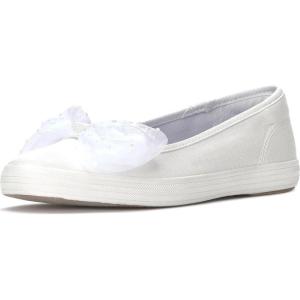 image:imageKeds Womens Maisie Ballet Slip onSnow White Grosgrain Bow