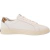 image:imageKeds Womens Pursuit Lace Up SneakerWhiteTan Leopard Leather