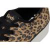 image:imageKeds Womens Triple Up Lace Up SneakerTanBlack Leopard Suede
