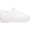 image:imageKeds Womens Triple Up Lace Up SneakerWhite Leather